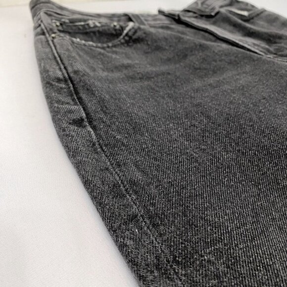 REFORMATION HIGH RISE CIGARETTE IN CHARCOAL GREY CUT LY008 - 25 - Picture 7 of 10